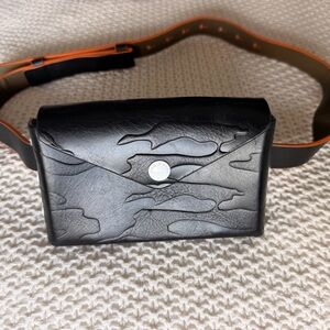 Rag&Bone Black Atlas Belt Bag